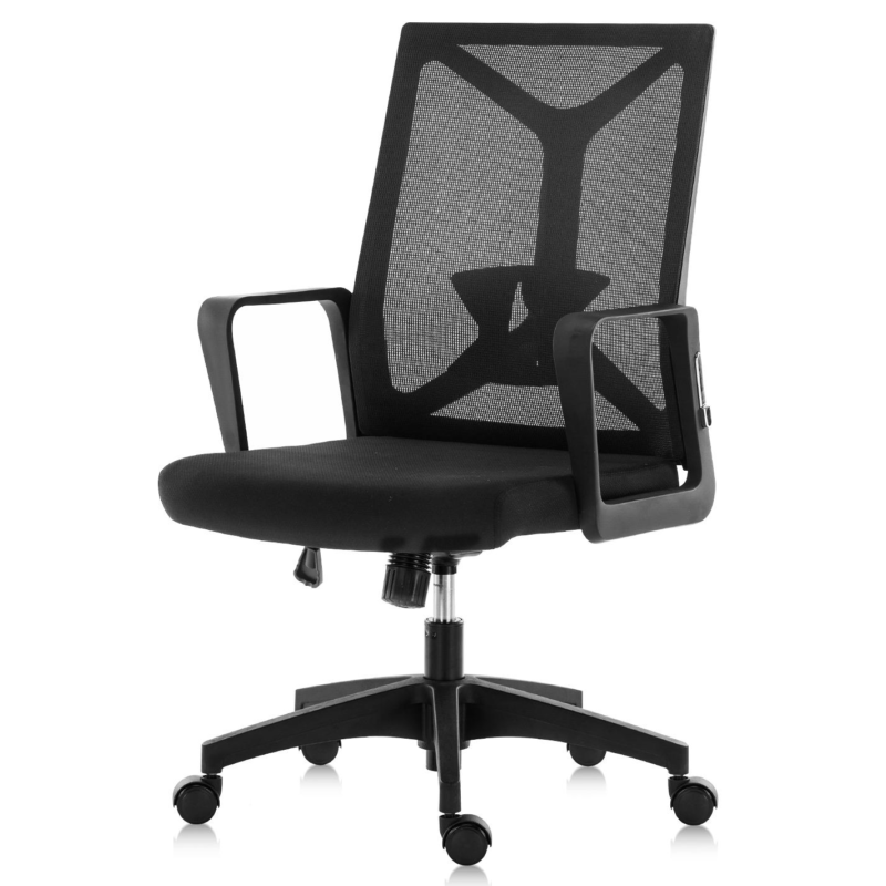 Zilean N840 || Comfort Cushion || Adjustable Nylon Back Support || Armrest