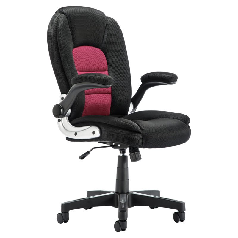 Knight || P610 || Office Desk Chair || Ydesk Chair || Computer Armchair || Red & Black