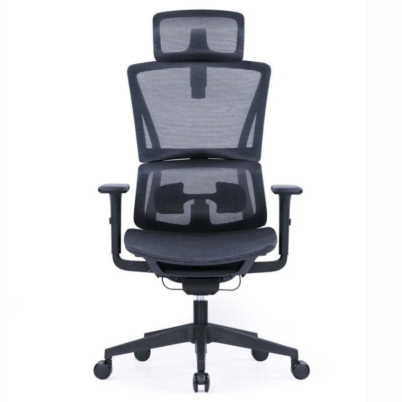 Jennifer || N820 || High Back Mesh Office Chair with Footrest || Adults Rolling Chair