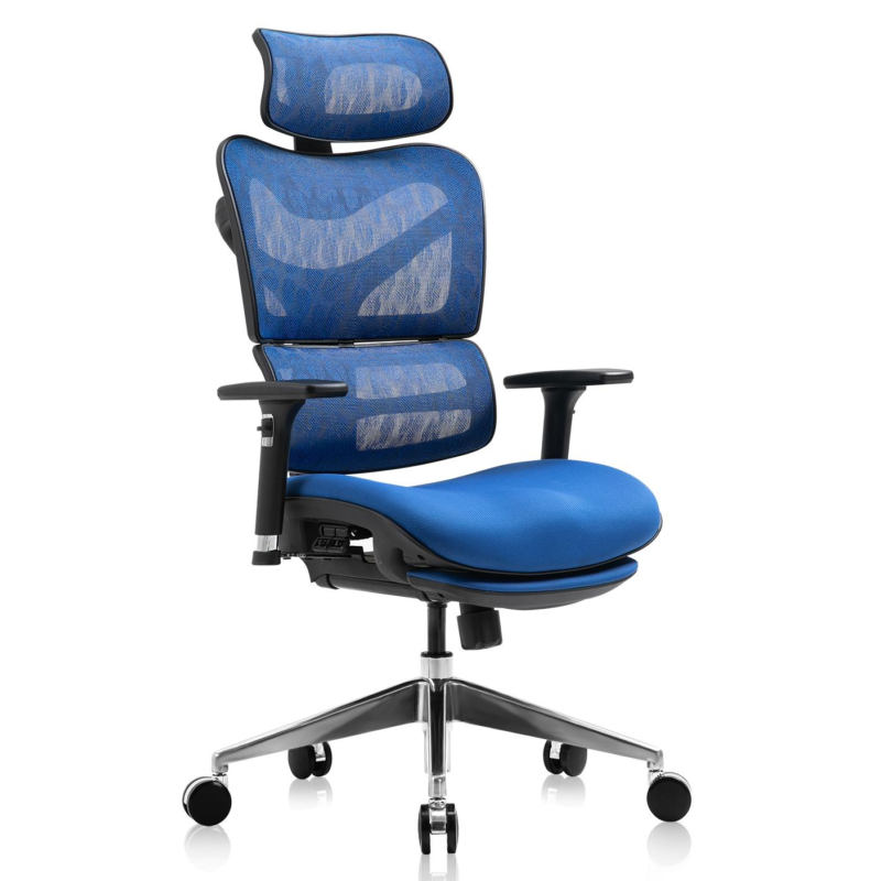 Janna || N810 || High Back Mesh Office Chair with Footrest || Adults Rolling Chair