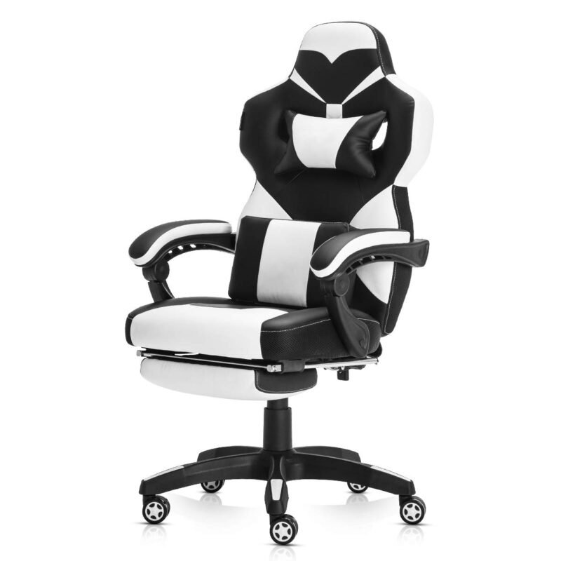 Bumblebee Gaming Chair with Footrest, Comfortable Video Game Chairs || G160