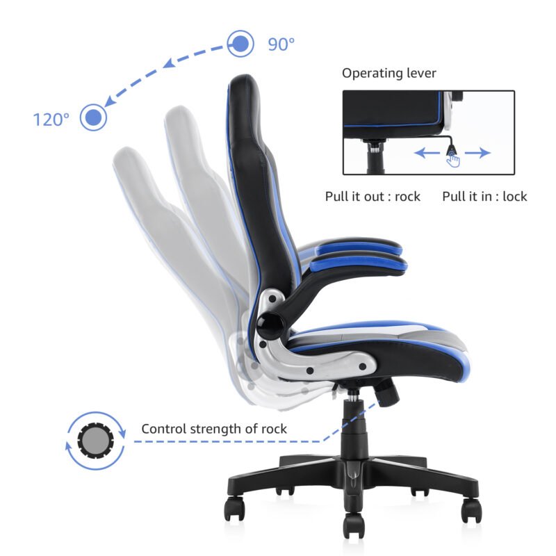 Alistar G170 || Breathable Fabric || Black/Blue/White