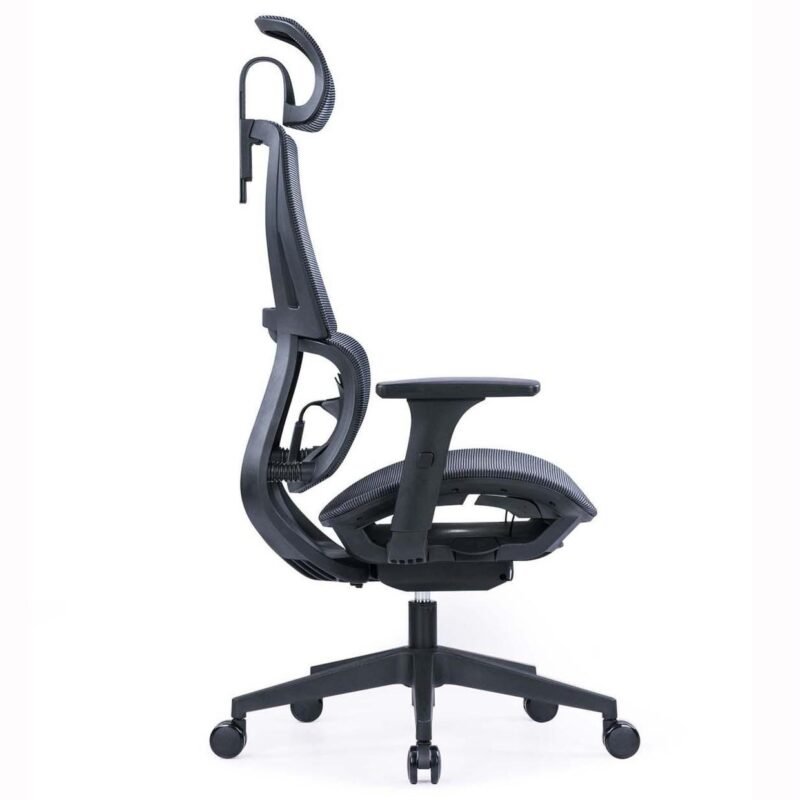 Jennifer || N820 || High Back Mesh Office Chair with Footrest || Adults Rolling Chair